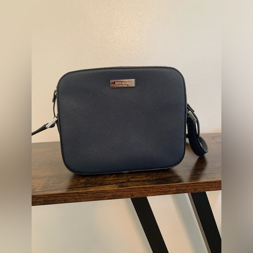 Blue Kate Spade purse